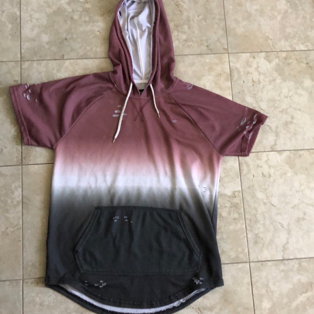 Jr men’s hooded shirt